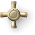 AGA Elise Series P072920PBR - Polished Brass