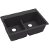 Elkay Gourmet E-Granite Collection ELGDLB3322BK0 - Black