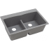 Elkay Gourmet E-Granite Collection ELGDLB3322GS0 - Greystone