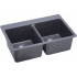Elkay Gourmet E-Granite Collection ELG3322GY0 - Dusk Gray