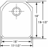 Elkay Lustertone Collection ELU1618 - Product Drawing
