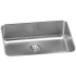 Elkay Lustertone Collection ELUH2317PD - Elkay Lustertone® Classic Stainless Steel Single Bowl Undermount Kitchen Sink with Perfect Drain®