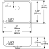Elkay Lustertone Collection ELUH2317PD - 19 1/4 Inch Single Bowl Undermount Kitchen Sink Dimension