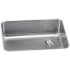 Elkay Lustertone Collection ELUH2317RPD - Elkay Lustertone® Classic Stainless Steel Single Bowl Undermount Kitchen Sink with Perfect Drain®