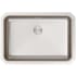 Elkay Gourmet Collection Lustertone Collection ELUH241610PD - Elkay Lustertone® Classic Stainless Steel Single Bowl Undermount Kitchen Sink with Perfect Drain®
