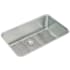 Elkay Gourmet Lustertone Collection ELUH281610PDBG - 18 1/2 Inch Single Bowl Undermount Kitchen Sink with Bottom Grid and Strainer