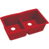 Elkay Quartz Luxe ELXDULB3322MA0 - Maraschino Angled View