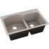 Elkay Quartz Luxe ELXH3322RSM0 - Silvermist Angled View