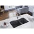 Elkay Quartz Luxe ELXHU3220RCH0 - Charcoal Lifestyle VIew