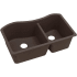 Elkay Quartz Luxe ELXHU3220RCN0 - Chestnut Angled View