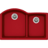 Elkay Quartz Luxe ELXHU3322RMA0 - Maraschino Top View