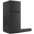 Element ENR18TFGCB - 28 Inch Freestanding Top-Freezer Refrigerator Angle (Item displayed is model ENR18TFGBB. Actual product layout may vary.)