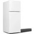 Element ENR18TFGCW - 28 Inch Freestanding Top-Freezer Refrigerator Angle (Item displayed is model ENR18TFGBW. Actual product layout may vary.)