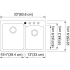 Franke EOPW332291 - Dimensions