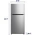 Element ERT14CSCS - 28 Inch Freestanding Top-Freezer Refrigerator Dimensions