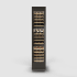 Elica Dolomite EWC18SRN683PRL - Dolomite 18" Built-In / Panel Ready Wine Cellar Column