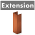 ZLINE 8667CE - Extended Chimney and Crown