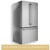 Monogram ZWE23NSYSS - 36 Inch Counter-Depth French-Door Refrigerator - Angled Closed View