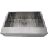 Nantucket Sinks EZAPRON30 - 30 Inch Apron Front Single Bowl Kitchen Sink with 16 Gauge Stainless Steel