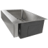 Nantucket Sinks Pro Series EZAPRON33 - 33 Inch Farmhouse Apron Sink with 10 Inch Bowl Depth Side View