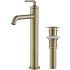Kraus Ramus Series KVF1220BG - Single Handle Vessel Bathroom Faucet with Pop-Up Drain in Brushed Gold