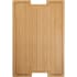 Kraus KCBWS02BB - Solid Bamboo Cutting Board with Built-In Grooves