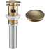 Kraus PU11BG - Pop-Up Drain for Bathroom Sink with Overflow in Brushed Gold
