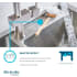 Elkay Crosstown Collection ECTRUD31199LDBG0 - Water Deck Feature