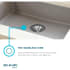 Elkay Quartz Classic ELGUAD3319PDWH0 - 33 Inch Undermount ADA Kitchen Sink with Stain Resistant