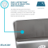 Elkay Lustertone Collection BLR15602 - Lustertone Finish Feature