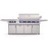 Fire Magic Echelon E1060S E1060S9LAP51 - 48-Inch "A" Series Freestanding Gas Grill with Rotisserie, Infrared Burner, Power Burner &amp; Analog Thermometer