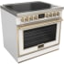 Fulgor Milano EVOQUE 400 Series F4EIR365BR1MW - Evoque 36-Inch Induction Range