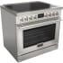 Fulgor Milano EVOQUE 400 Series F4EIR365CS1SS - Evoque 36-Inch Induction Range