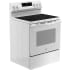 GE 500 Series GRF500PVWW - 30 Inch Freestanding Electric Range Angle