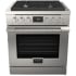 Fulgor Milano 400 Series F4PDF304S1 - Fulgor Milano Accento 30" Stainless Steel Pro-Style Dual Fuel Range