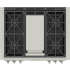 Fulgor Milano Sofia 600 Series F6GRT364GS1 - 36 Inch Gas Rangetop with 4 Sealed Burners in Top View