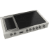 Fulgor Milano Sofia 600 Series F6IRT485GS1 - 48 Inch Induction Rangetop with 7 Elements in Angled View