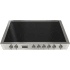 Fulgor Milano Sofia 600 Series F6IRT487S1 - 48 Inch Induction Rangetop with 7 Elements in Front View
