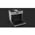 Fulgor Milano Sofia 600 Series F6PGR364GS2 - 36 Inch Freestanding Professional Gas Range with 4 Sealed Burners (Open View)