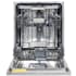 Fulgor Milano 700 Series F7DWS24FI1 - 24 Inch Fully Integrated Built-In Panel Ready Dishwasher in Opened View