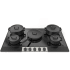Fulgor Milano 700 ENOVA F7ECIK36BA1 - Enova 700 Series 36-Inch Customizable Black Anodized Cooktop