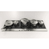 Fulgor Milano ENOVA 700 Series F7EIK48AS1 - Enova 700 Series 48-Inch Satin Aluminum Cooktop