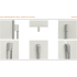Fulgor Milano 700 Series F7IRC30O1R - 30 Inch Refrigerator Column with 17.44 cu. ft. Capacity in Sofia Professional Metal Handle Optional View