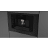 Fulgor Milano Matteo Collection 700 Series F7MTK30BCMB - 30" Matteo 700 Series Built-In Coffee Machine in Angled View