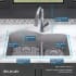 Elkay Quartz Classic ELGHU3322RGSFLC - 22 Inch Undermount 60/40 Double Bowl Kitchen Sink - Dimension
