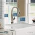 Elkay Avado Collection LKAV7051FCR - Single Handle 2-in-1 Kitchen Faucet Dimension