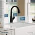 Elkay Avado Collection LKAV7051FMB - Single Handle 2-in-1 Kitchen Faucet Dimension