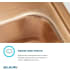 Elkay CuVerro LRAD2222601CU - 18 Gauge Antimicrobial Copper Single Bowl Drop-in Sink