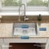 Elkay Crosstown Collection ECTSRAD25226TBG1 - 25 Inch Single Bowl Dual Mount Kitchen Sink Kit Dimension
