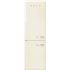 Smeg 50's Retro Design FAB32ULCR3 - 24 Inch '50s Style 'No Frost' Fridge-Freezer, Cream, Left Hand Hinge